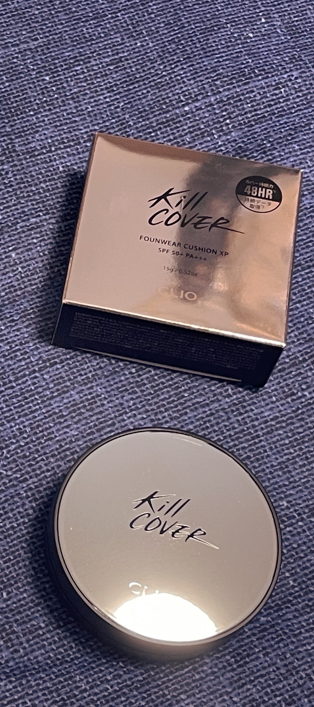 キル カバー ファンウェア クッション エックスピー 04 GINGER/CLIO/クッションファンデーションを使ったクチコミ（1枚目）