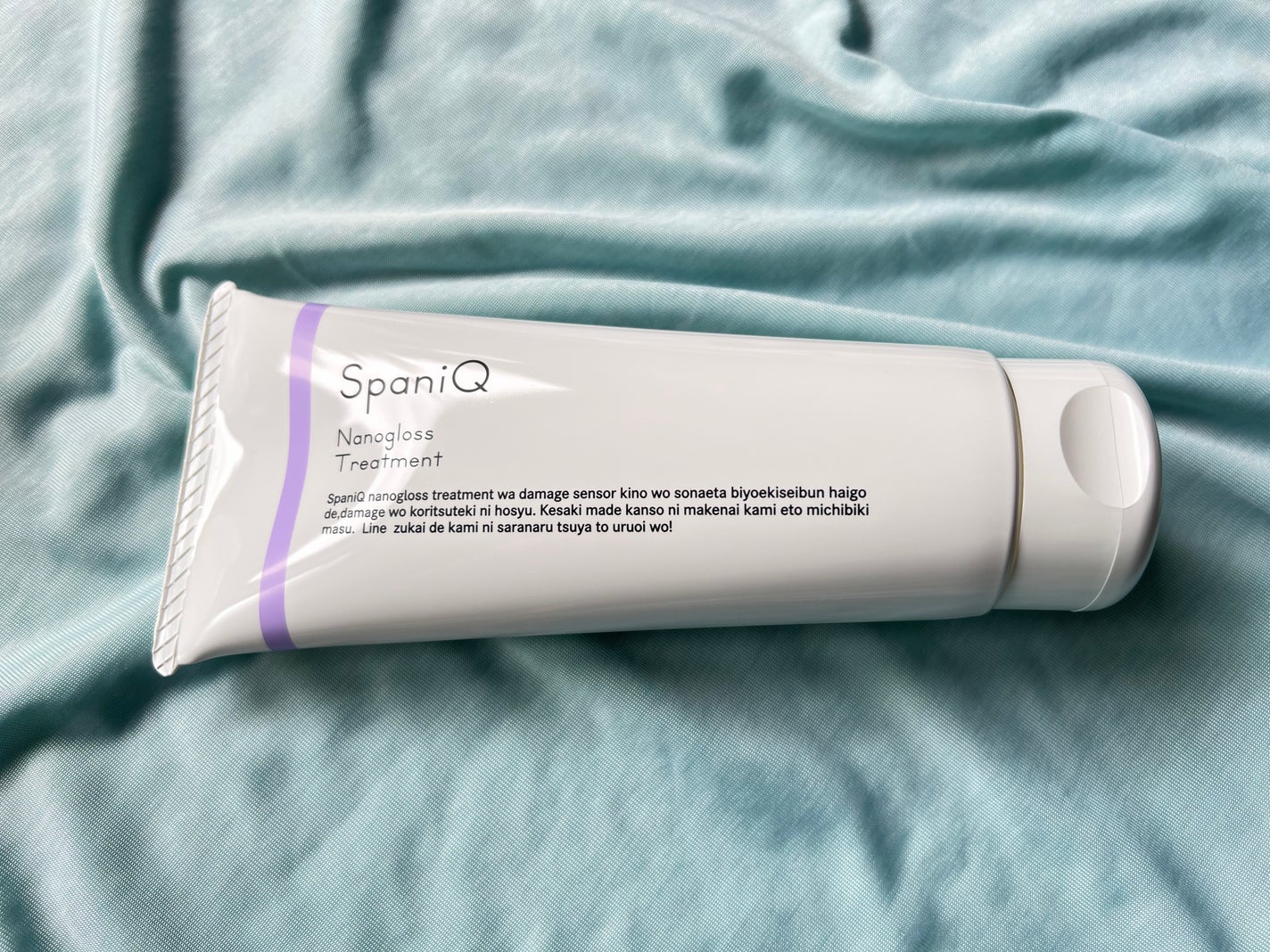 ナノグロストリートメント/SpaniQ/洗い流すヘアトリートメントを使ったクチコミ(1枚目)