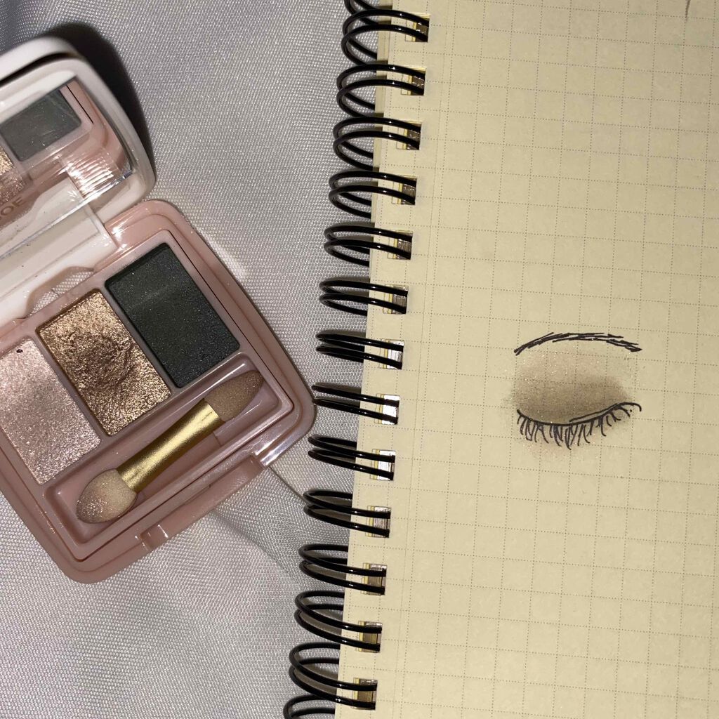 アイカラー トリオ/PAUL & JOE BEAUTE/アイシャドウパレットを使ったクチコミ（3枚目）