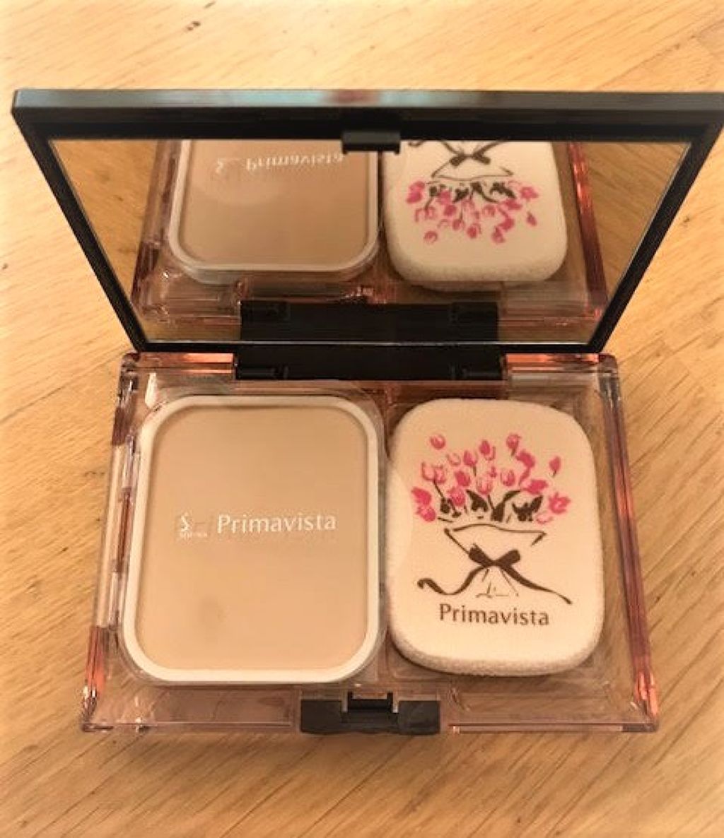 くずれにくい きれいな素肌質感パウダーファンデーション/プリマヴィスタ/パウダーファンデーションを使ったクチコミ(2枚目)