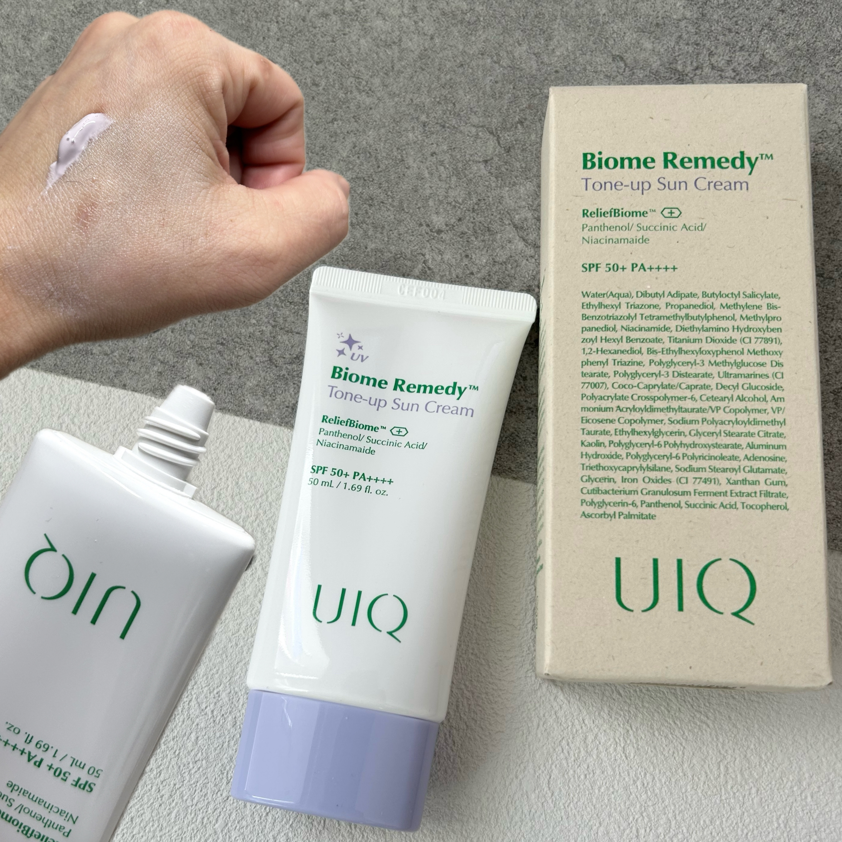 バイオームバリアコラーゲンファーミングクレンジングバーム/UIQ/クレンジングバームを使ったクチコミ（3枚目）