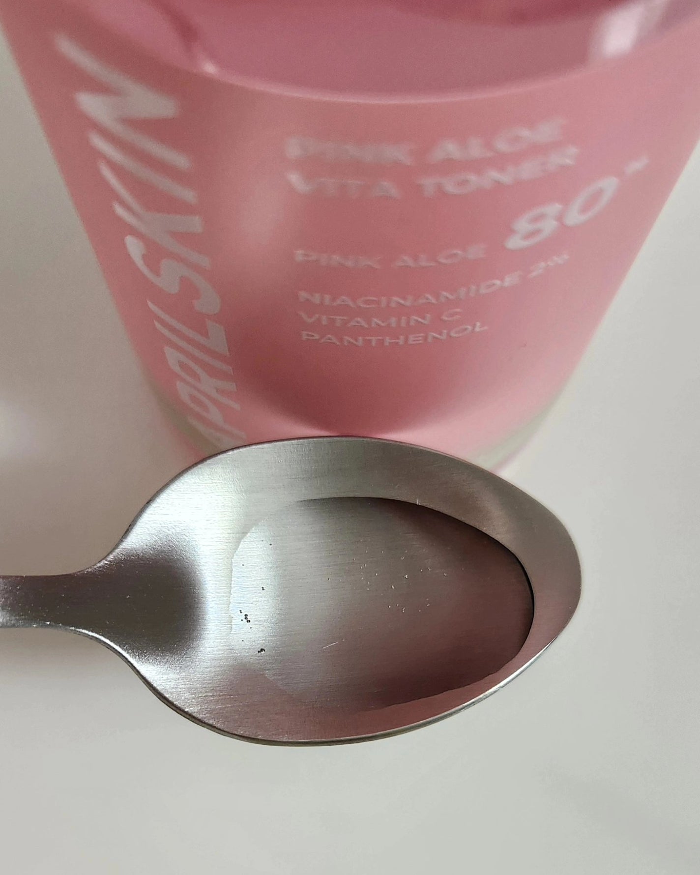 ピンクアロエビタトナー/APRILSKIN/化粧水を使ったクチコミ(7枚目)