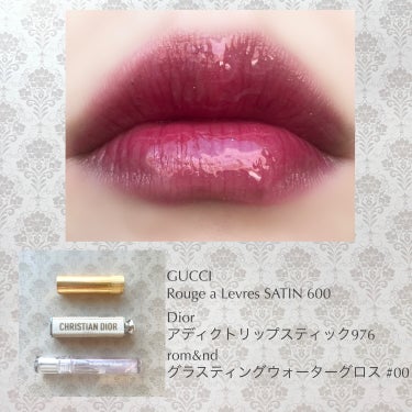 グッチ ルージュ ア レーヴル サタン/GUCCI/口紅を使ったクチコミ（1枚目）