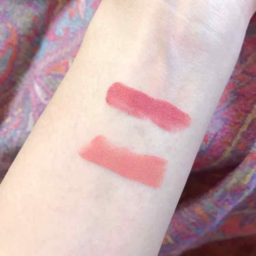 FENTY BEAUTY BY RIHANNA MATTEMOISELLE Plush Matte Lipstickのクチコミ「
ブツ左スウォッチ上、、SPANKED
👆使いさしでごめんなさい！
ブツ右スウォッチ下、、SI.....」（3枚目）