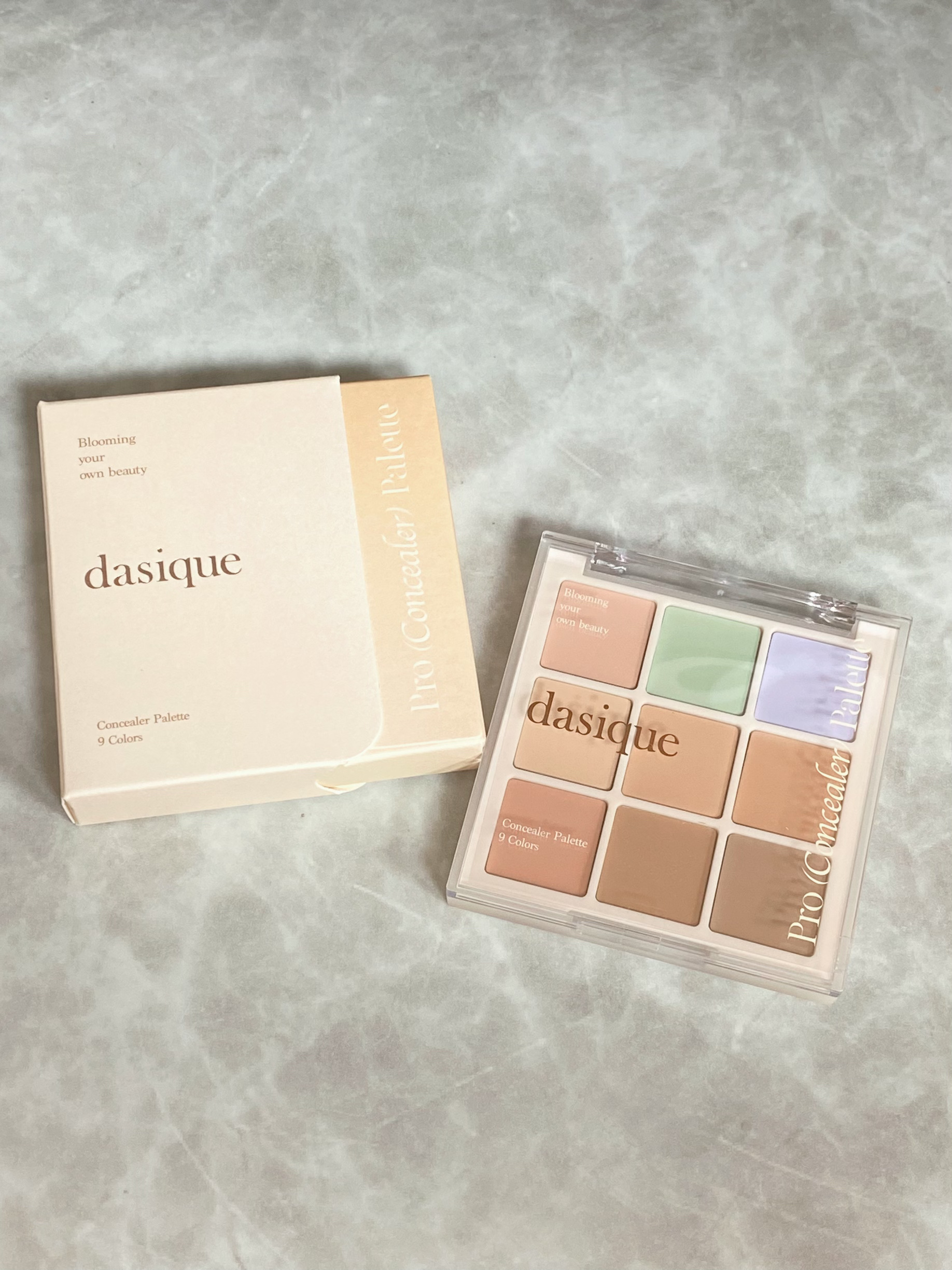 プロコンシーラーパレット/dasique/パレットコンシーラーを使ったクチコミ（2枚目）