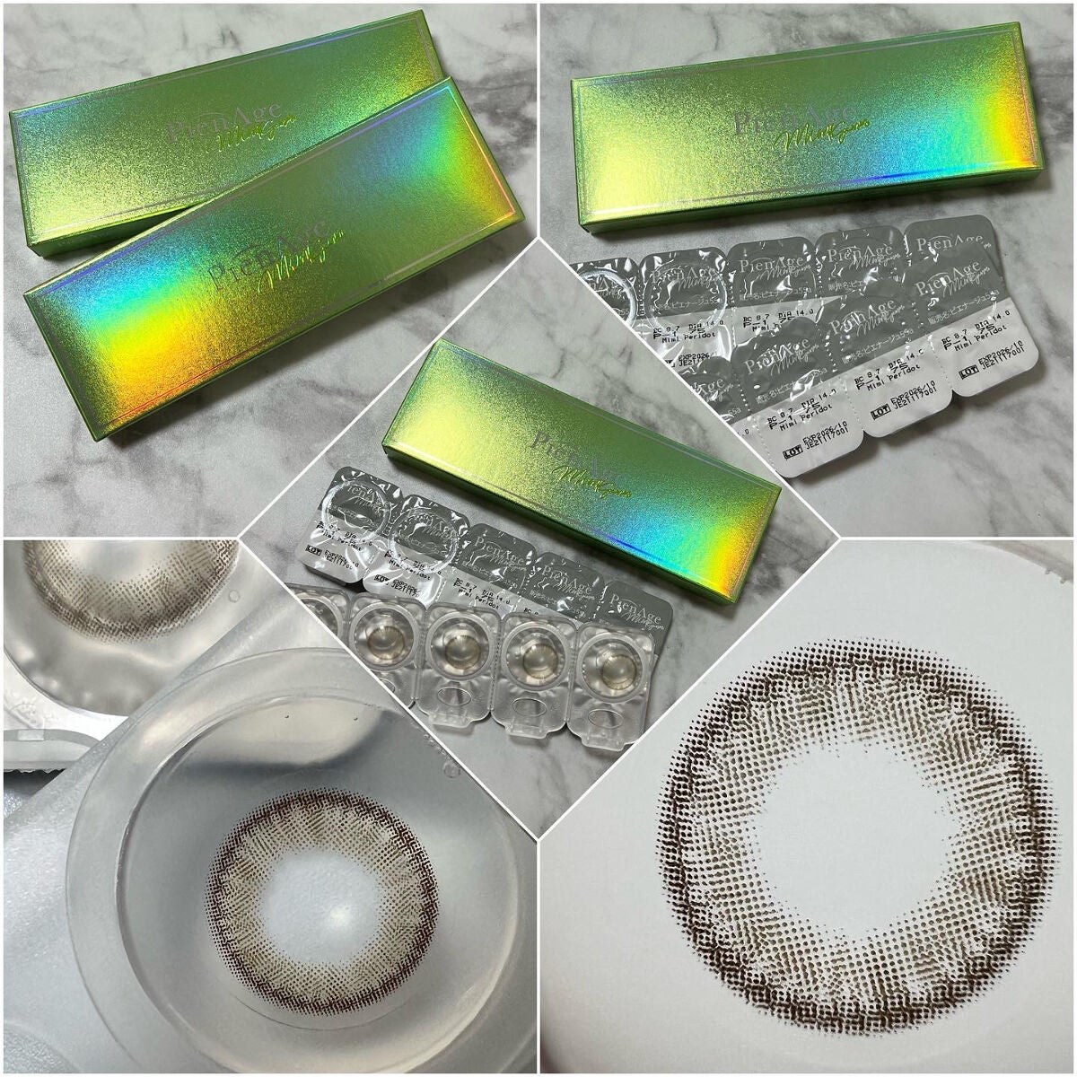 ピエナージュ ミミジェム ワンデー/PienAge/カラーコンタクトレンズを使ったクチコミ(3枚目)