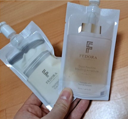 ペプチド スパ アイクリーム/FEDORA AESTHETIC/フェイスクリームを使ったクチコミ(1枚目)