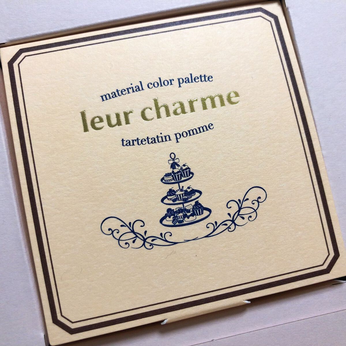 マテリアルカラーパレット/leur charme/アイシャドウパレットを使ったクチコミ（3枚目）