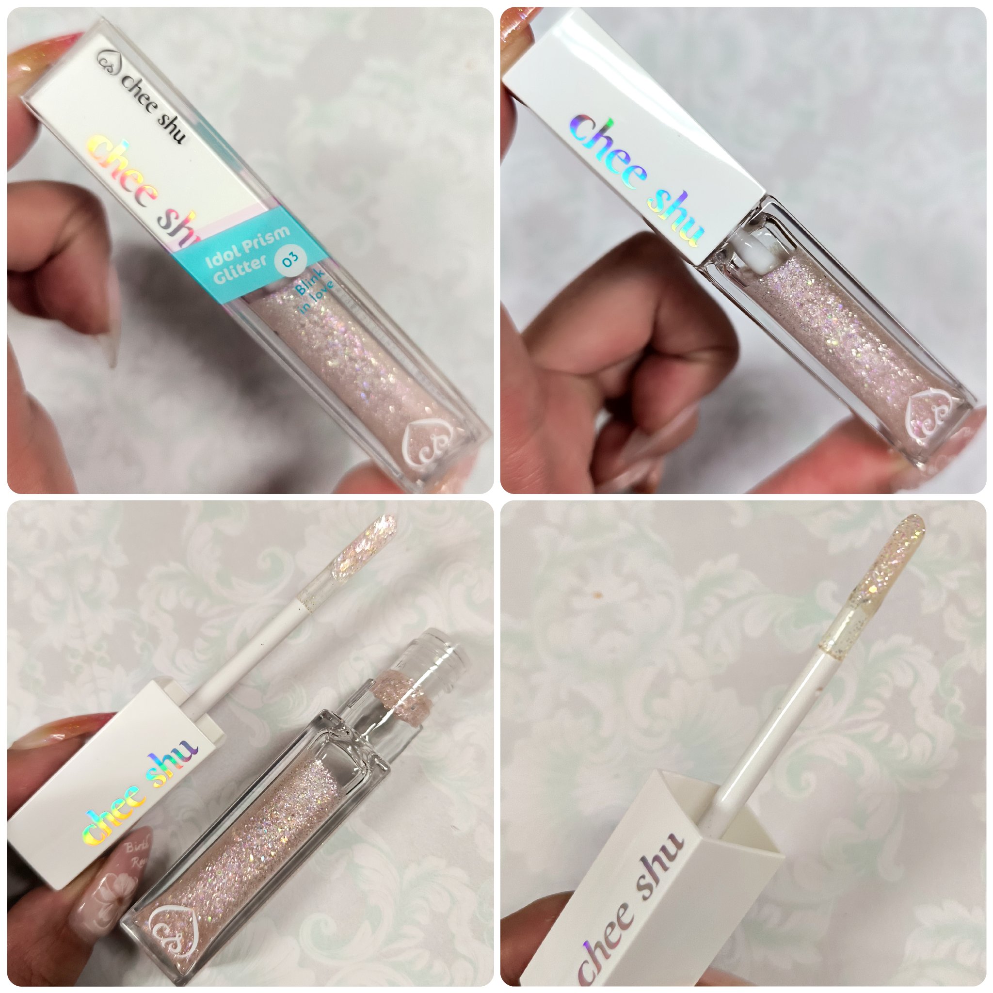 アイドルプリズムグリッター/chee shu/グリッターを使ったクチコミ（2枚目）