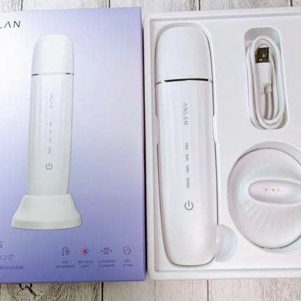 ウォーターピーリング超音波美顔器/ANLAN/美顔器・マッサージを使ったクチコミ(1枚目)