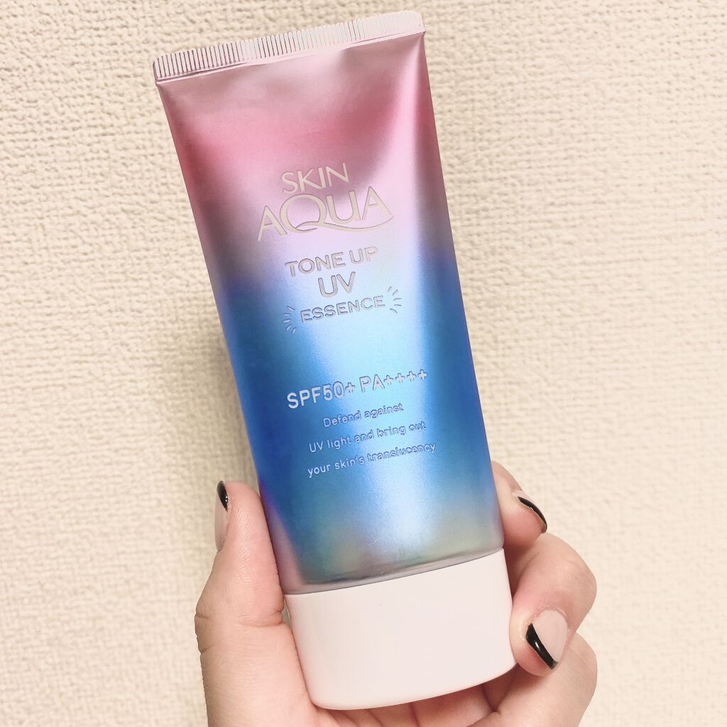 スキンアクア トーンアップUVエッセンス/スキンアクア/日焼け止めクリームを使ったクチコミ（1枚目）