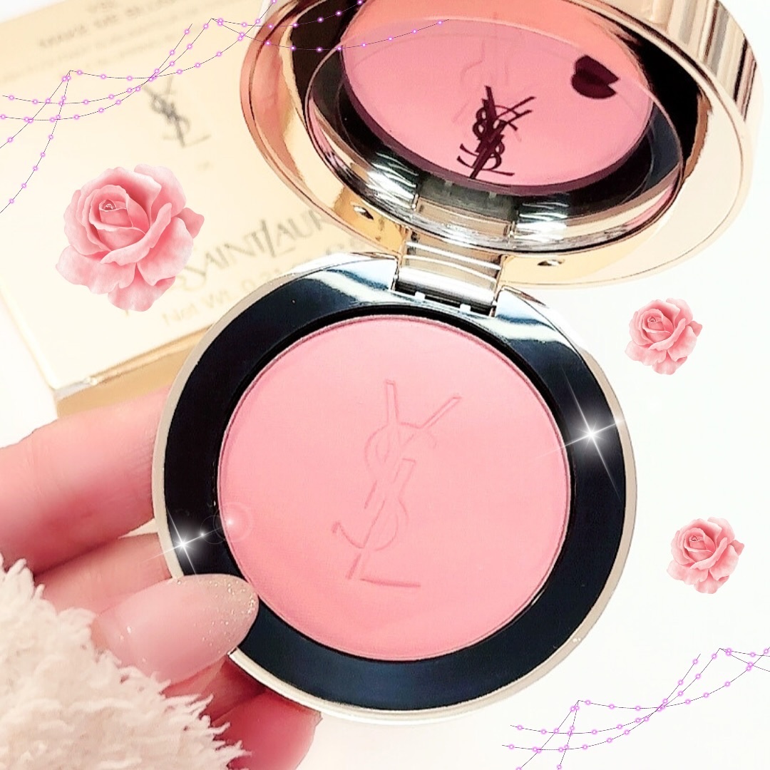 YSL メイクミーブラッシュ パウダー 06 ROSE HAZE/YVES SAINT LAURENT BEAUTE/パウダーチークを使ったクチコミ（2枚目）