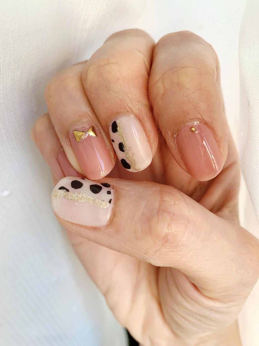 しずくネイルシール/キャンドゥ/ネイルシールを使ったクチコミ（1枚目）