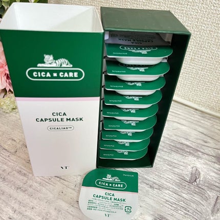 CICA カプセルマスク/VT/洗い流すパック・マスクを使ったクチコミ(1枚目)
