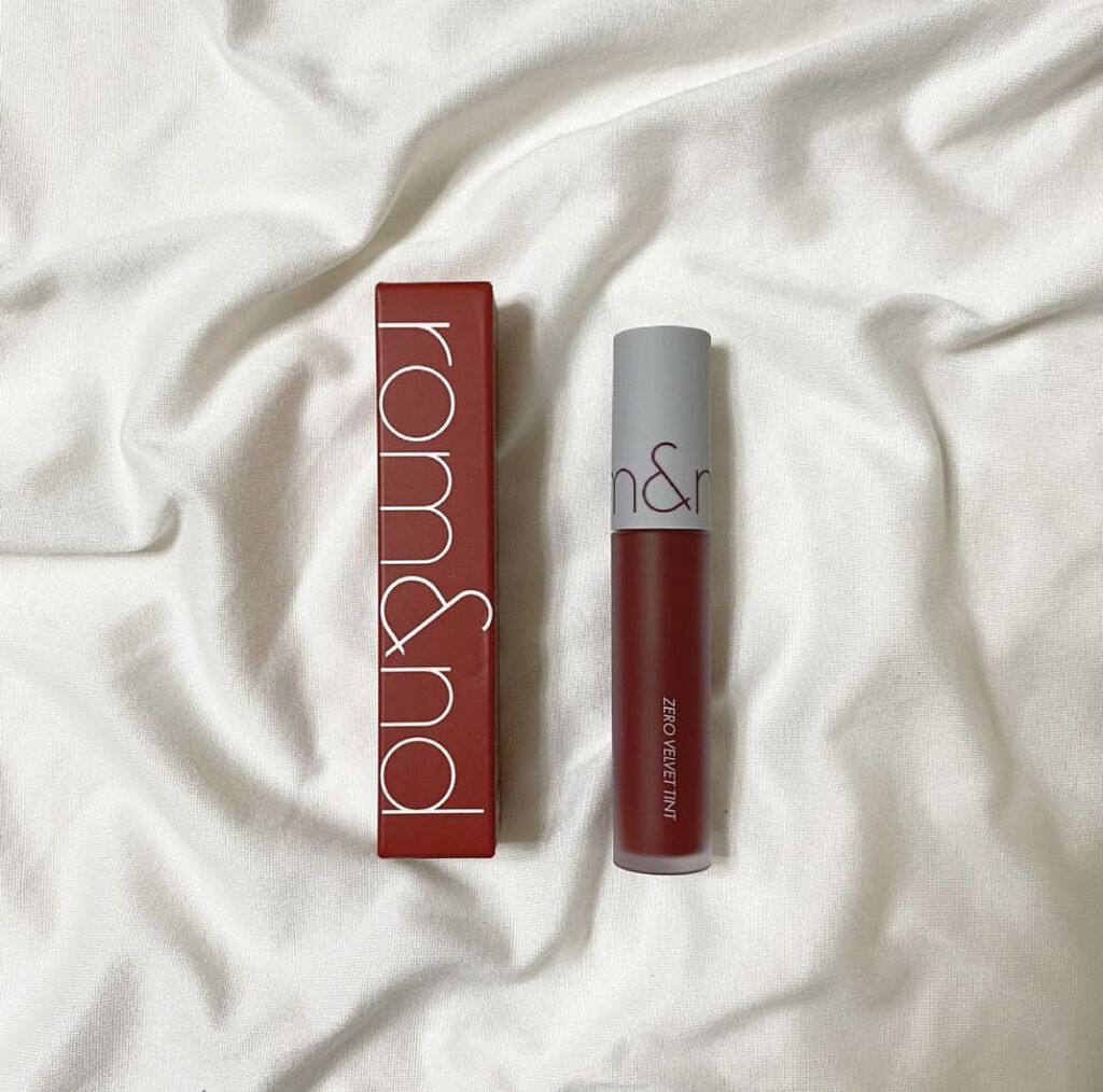 ゼロベルベットティント 03  ペルシレッド(PERSIRED)/rom&nd/リップティントを使ったクチコミ（1枚目）