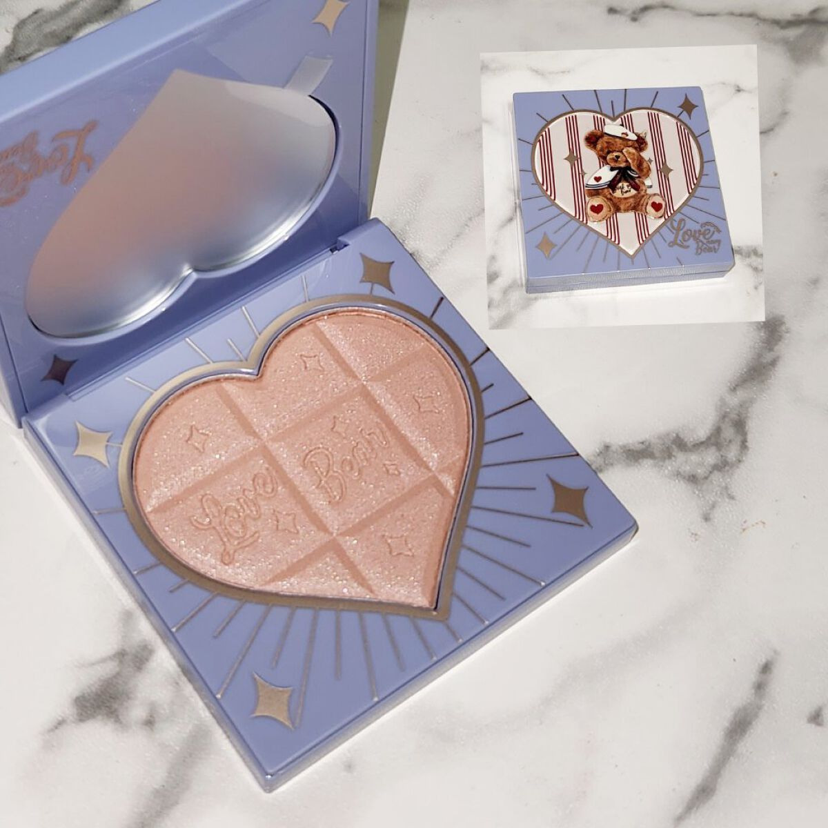 Love Bear ブラッシュ/FlowerKnows/パウダーチークを使ったクチコミ（1枚目）