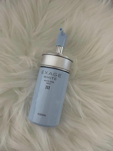エクサージュホワイト ホワイトライズ ミルク/ALBION/乳液を使ったクチコミ(1枚目)