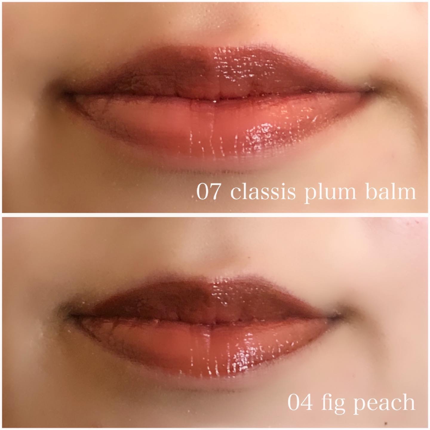 ウォーターリズムグロウメルティングバーム 04 フィグピーチ/TIRTIR(ティルティル)/口紅を使ったクチコミ（3枚目）