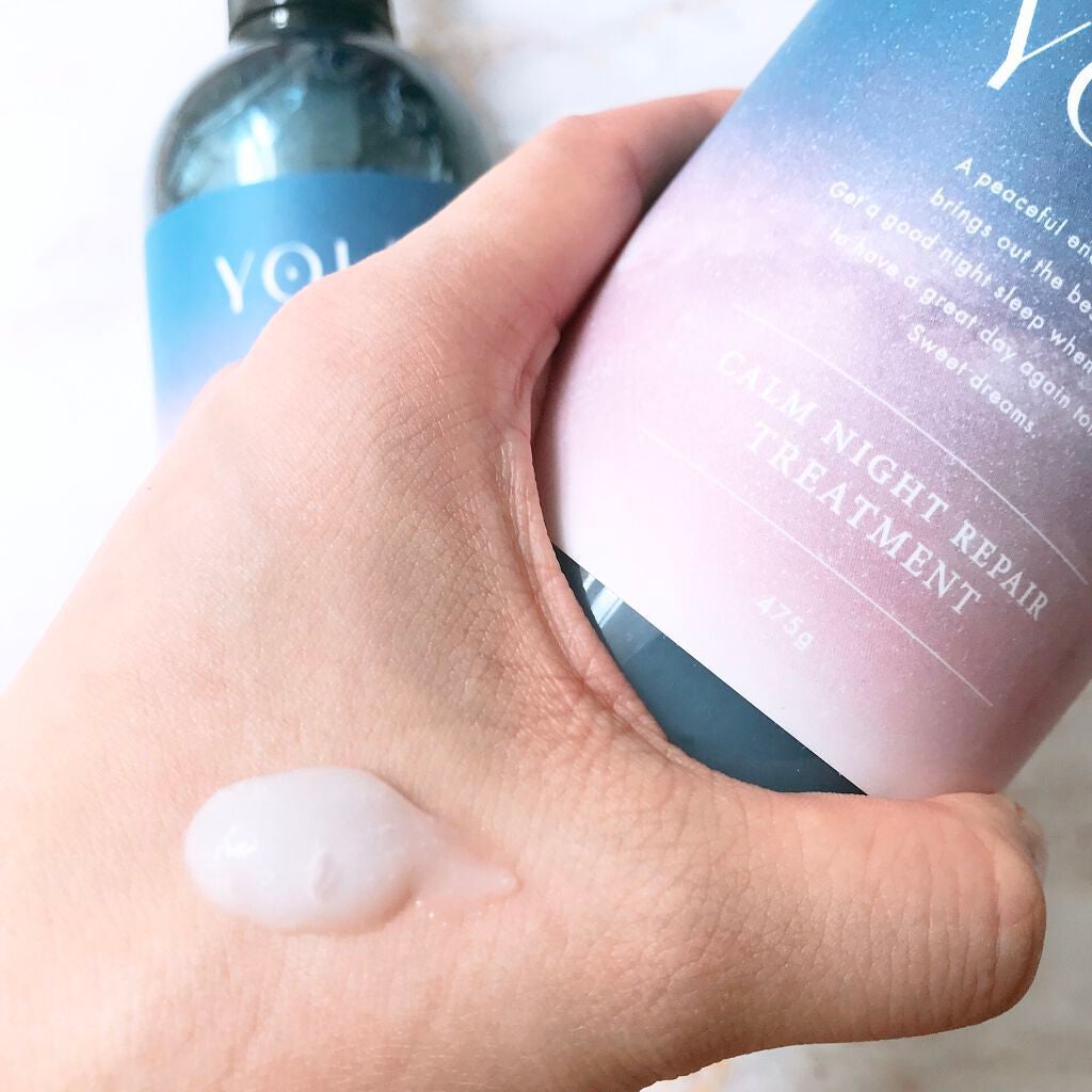 カームナイトリペアシャンプー/トリートメント/YOLU/市販シャンプーを使ったクチコミ(6枚目)