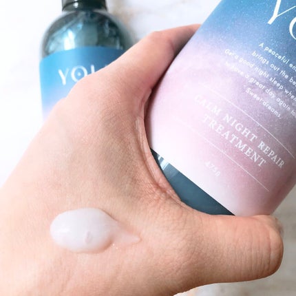 カームナイトリペアシャンプー/トリートメント/YOLU/市販シャンプーを使ったクチコミ(6枚目)