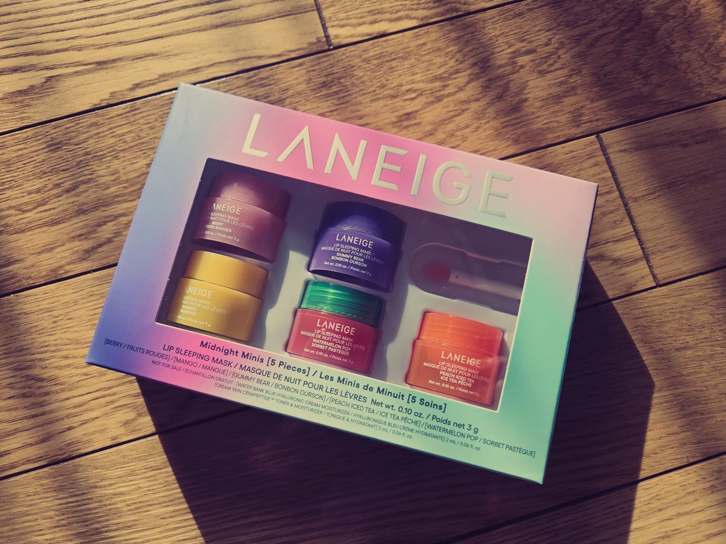 リップスリーピングマスク ミッドナイトミニズ/LANEIGE/その他キットセットを使ったクチコミ(1枚目)