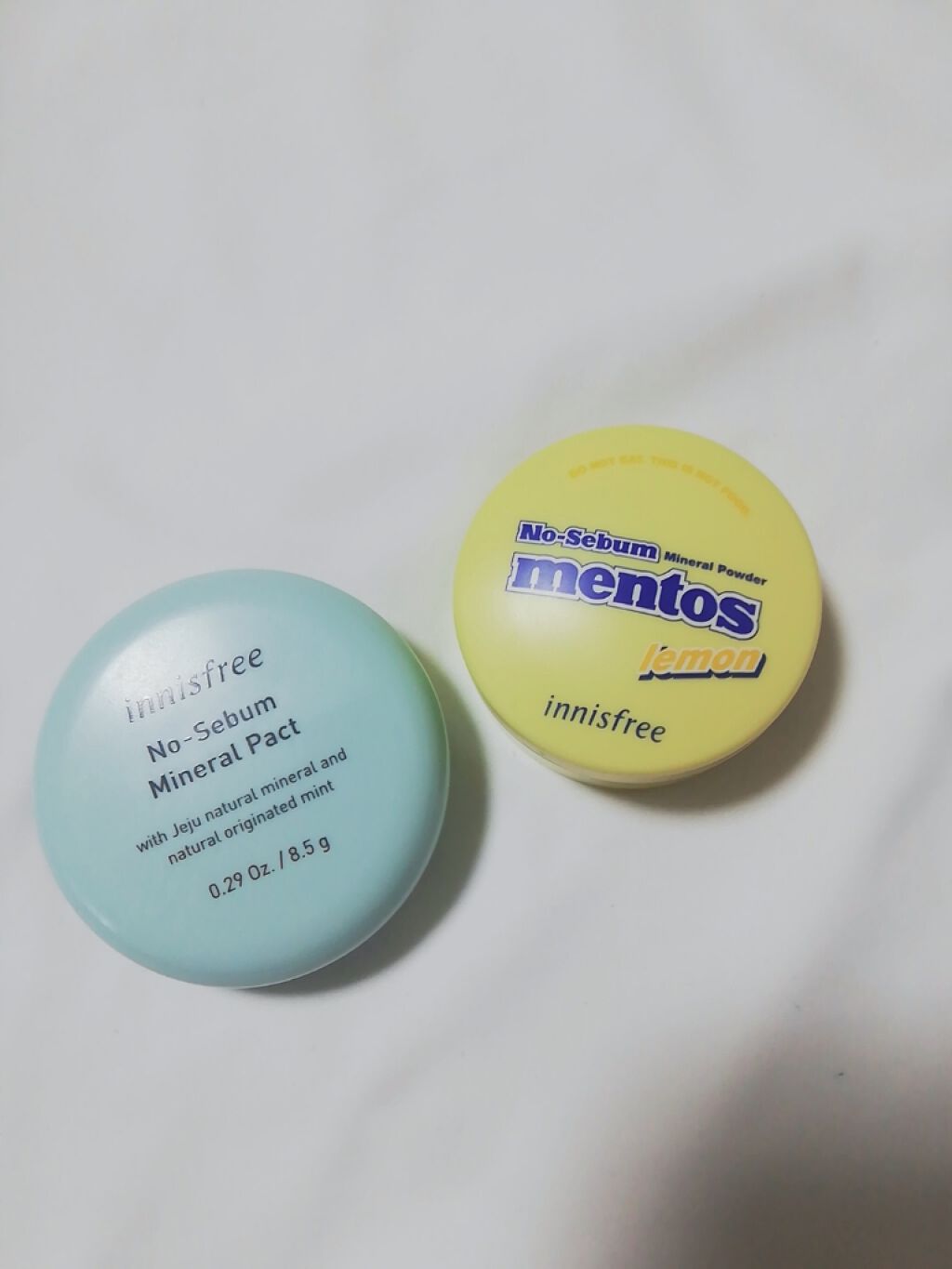 ノーセバム ミネラルパウダー/innisfree/ルースパウダーを使ったクチコミ（1枚目）