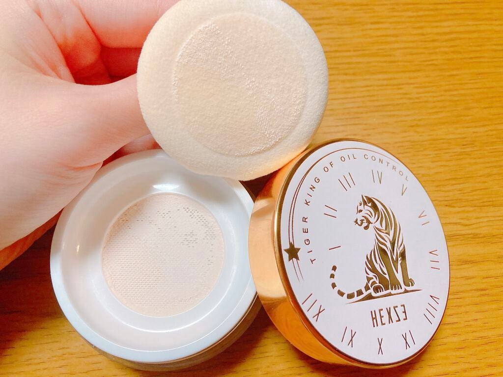 Hexze(ヘックスゼ) 第五代フェイスパウダー/HEXZE(ヘックスゼ)/ルースパウダーを使ったクチコミ(3枚目)