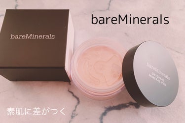 bareMinerals ミネラルベールのクチコミ「毛穴落ちと言う現象が起きたとき
とにかく色んなものを試した。
そんな中、
下地にこれが一番毛穴.....」（1枚目）