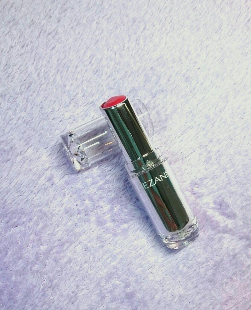 ラスティンググロスリップ/CEZANNE/口紅を使ったクチコミ(1枚目)