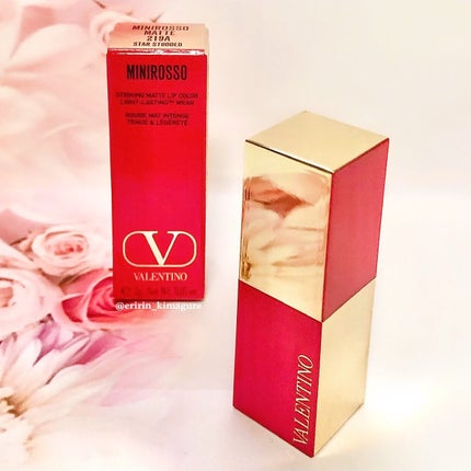 ヴァレンティノ ビューティ ミニロッソのクチコミ「ꕤ
♥️VALENTINO♥️
ꕤ••┈┈••ꕤ••┈┈••ꕤ••┈┈••ꕤ••┈┈••ꕤ.....」(2枚目)