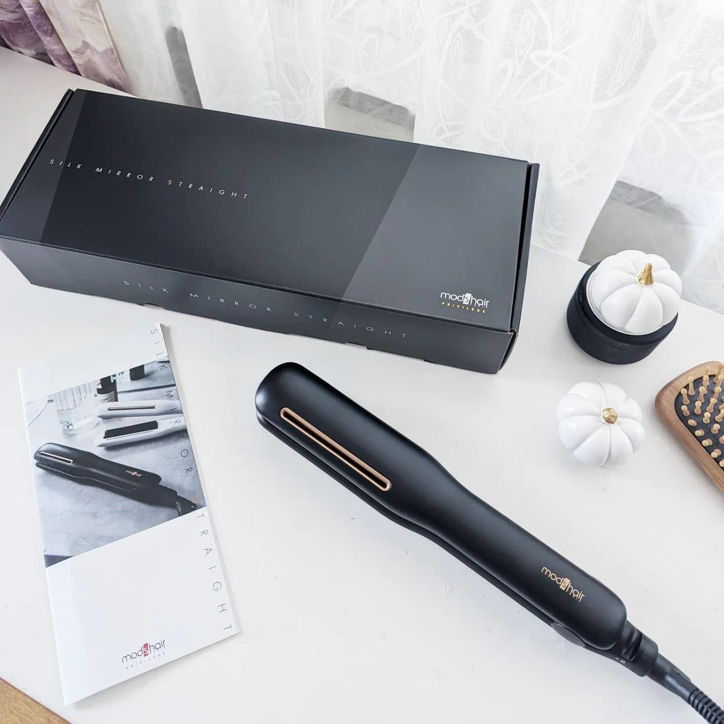 プリヴィレージュ シルクミラーストレート MHS-2410/mod's hair/ストレートアイロンを使ったクチコミ(2枚目)