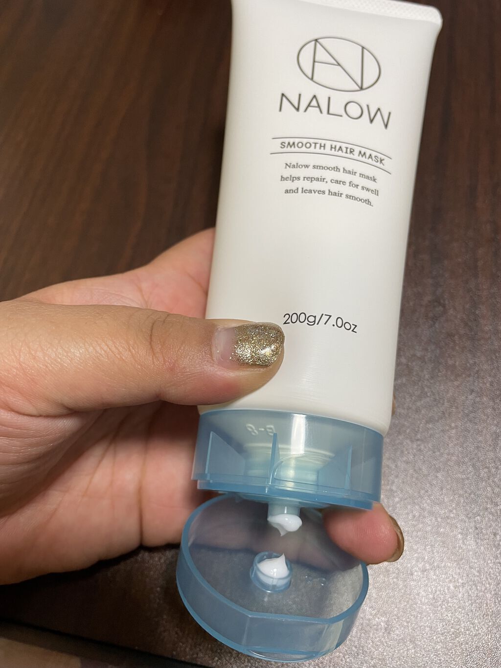 ヘアマスク/NALOW/アウトバストリートメントを使ったクチコミ（2枚目）