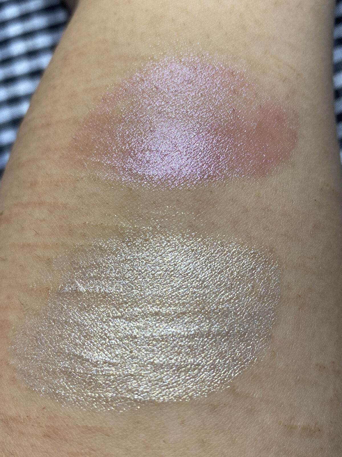 AC シークレット ティアーズバッグ ハイライター/セリア/クリームハイライトを使ったクチコミ（2枚目）