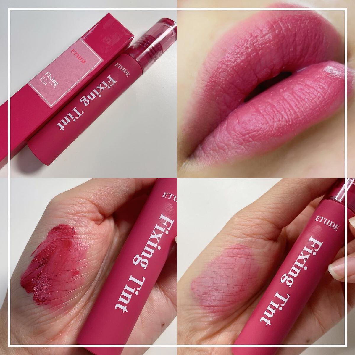 フィクシングティント/ETUDE/リップティントを使ったクチコミ（1枚目）