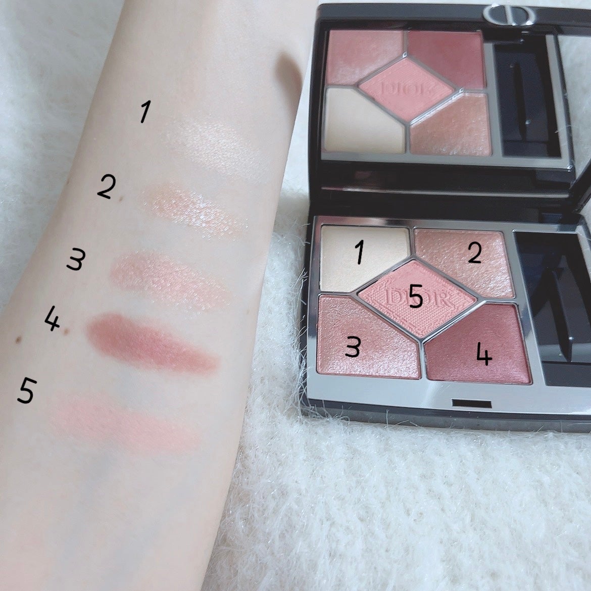 ディオールショウ サンク クルール/Dior/アイシャドウを使ったクチコミ(2枚目)