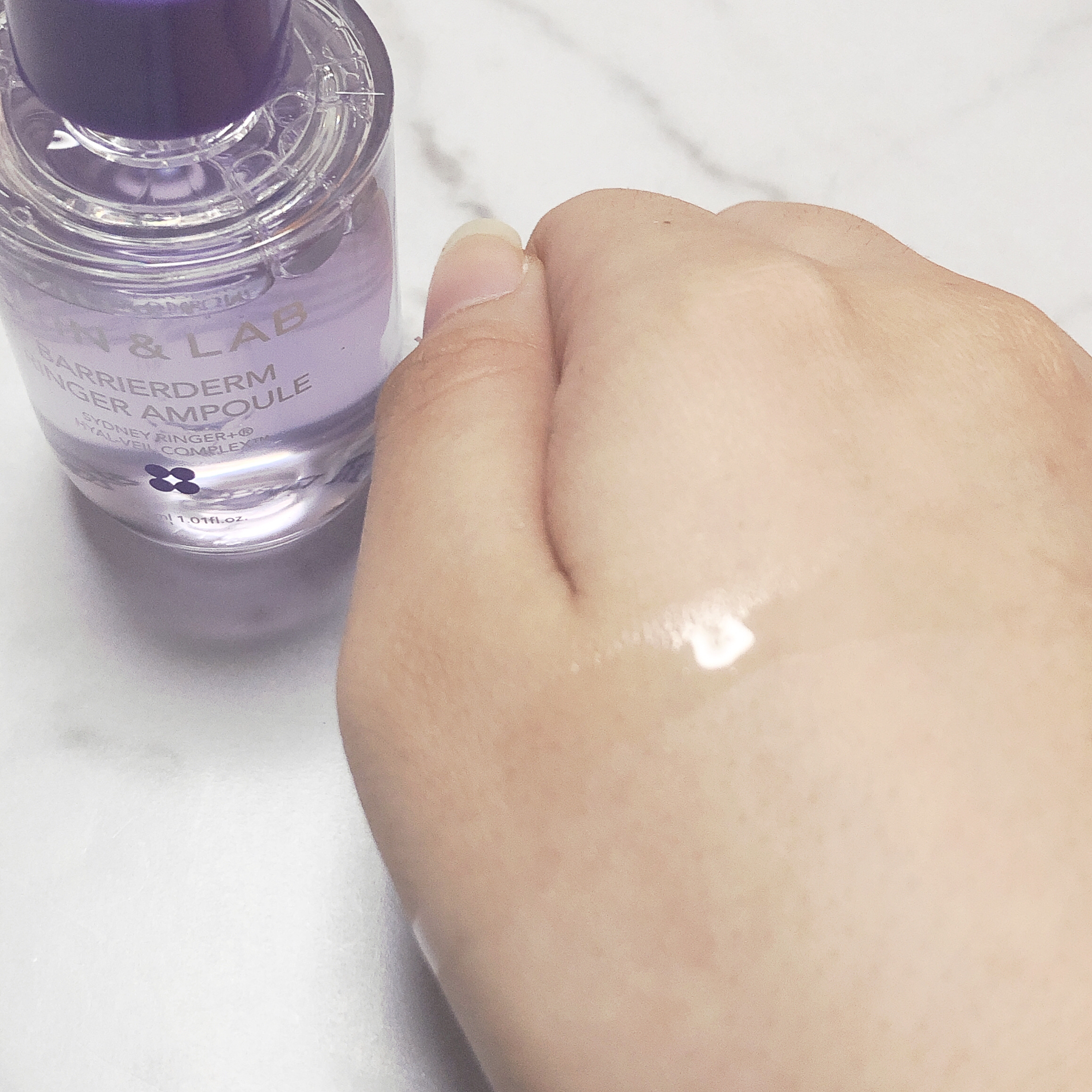 バリアダームリンガーアンプル/SKIN&LAB/美容液を使ったクチコミ（2枚目）