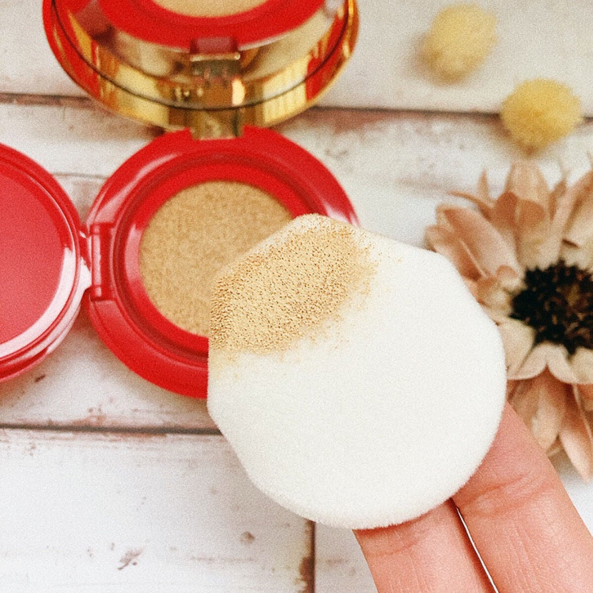 GO クッション/ヴァレンティノ ビューティ/クッションファンデーションを使ったクチコミ(4枚目)