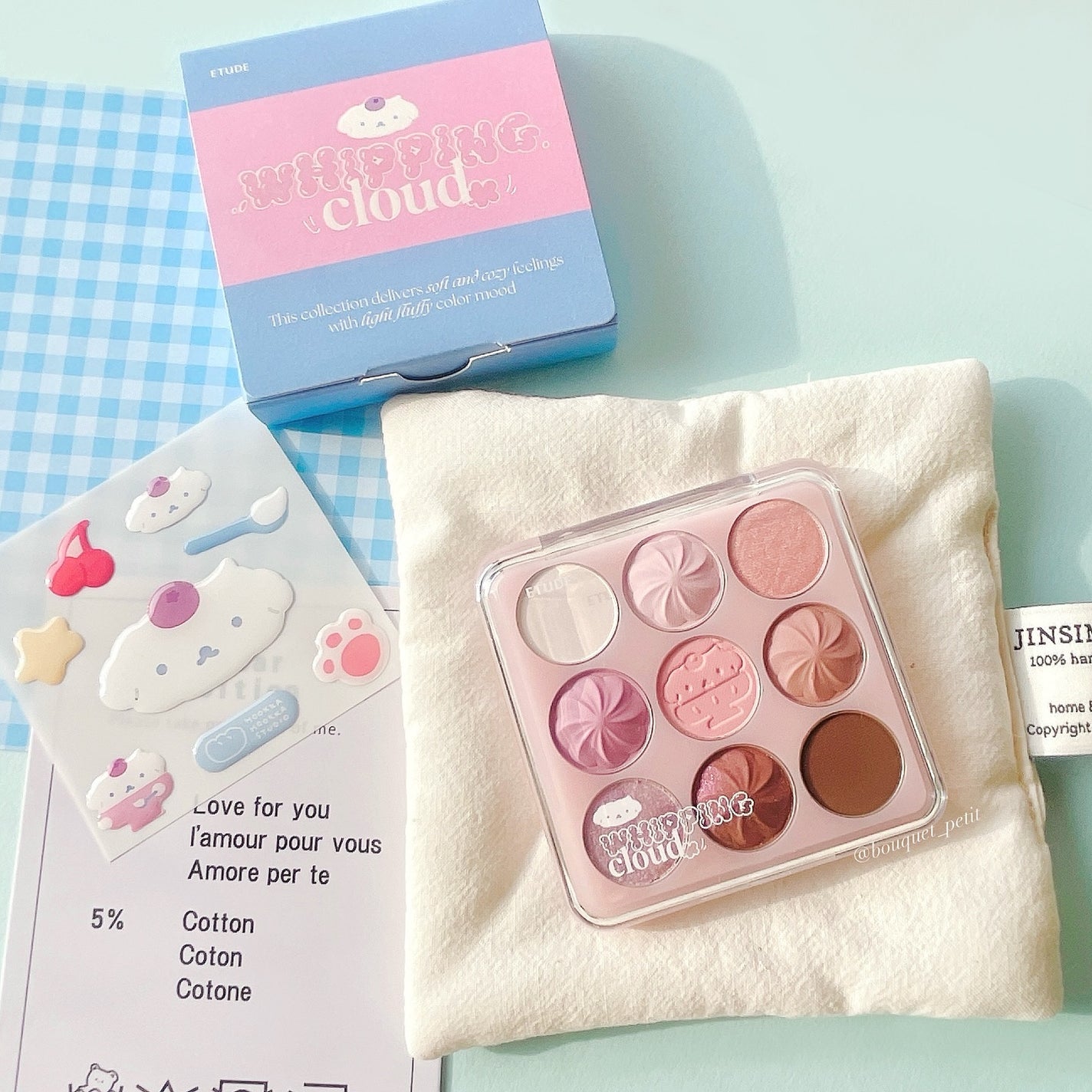 プレイカラーアイズ ホイッピングクラウドコレクション/ETUDE/アイシャドウパレットを使ったクチコミ(2枚目)