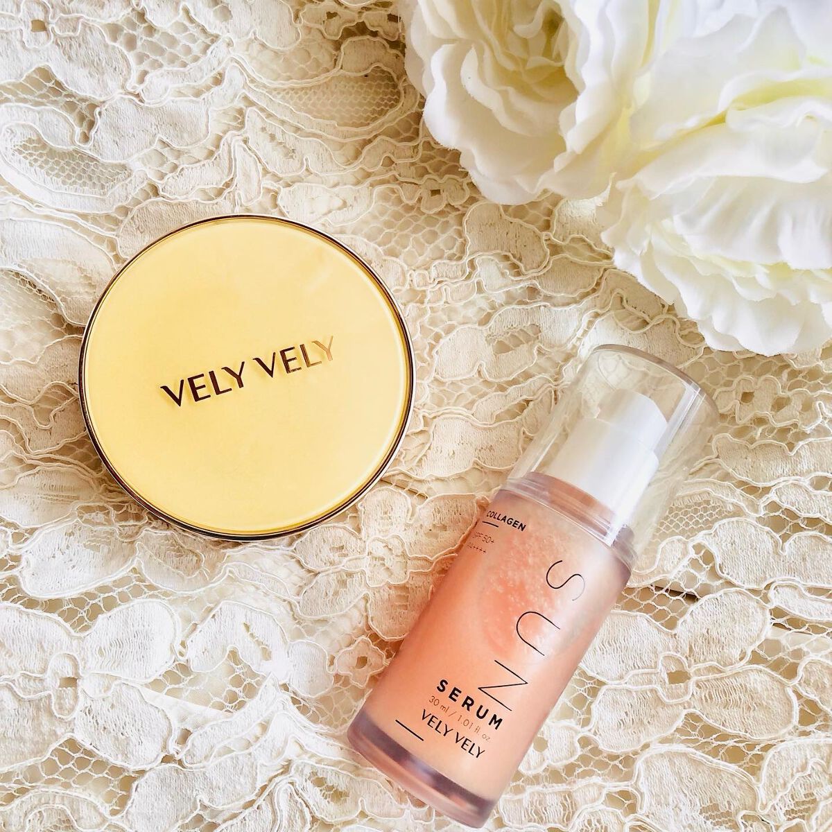 はちみつツヤ肌クッションファンデ/VELY VELY/クッションファンデーションを使ったクチコミ(7枚目)