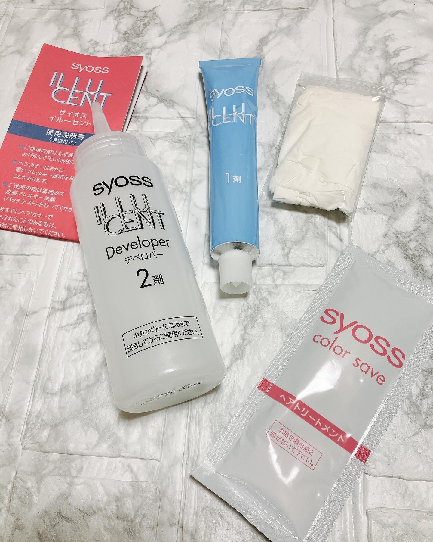 イルーセント ミルキーヘアカラー/サイオス/ヘアカラーを使ったクチコミ（3枚目）