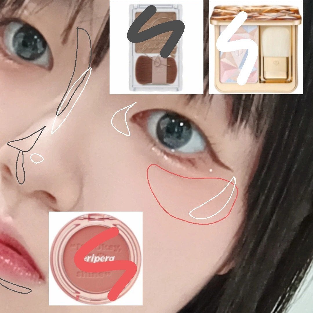 シェーディングパウダー/キャンメイク/シェーディングを使ったクチコミ(7枚目)