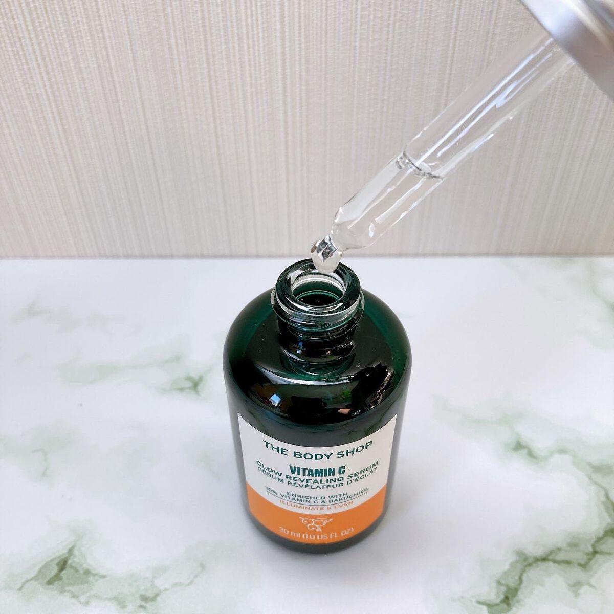 C10 グロウ セラム/THE BODY SHOP/美容液を使ったクチコミ(2枚目)