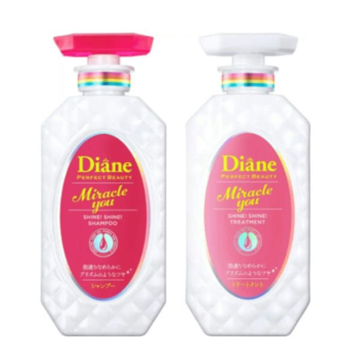 シャインシャイン/シャンプー&トリートメント/ダイアン/市販シャンプーを使ったクチコミ(1枚目)