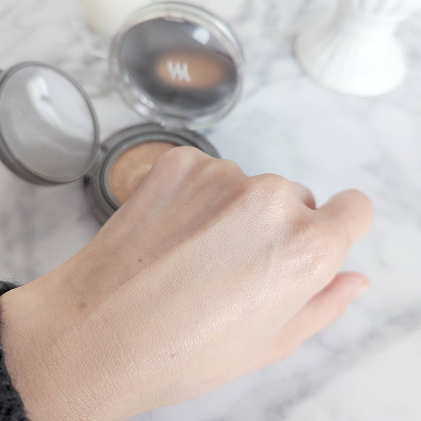 ブラーカバークッション/LUNA/クッションファンデーションを使ったクチコミ(7枚目)