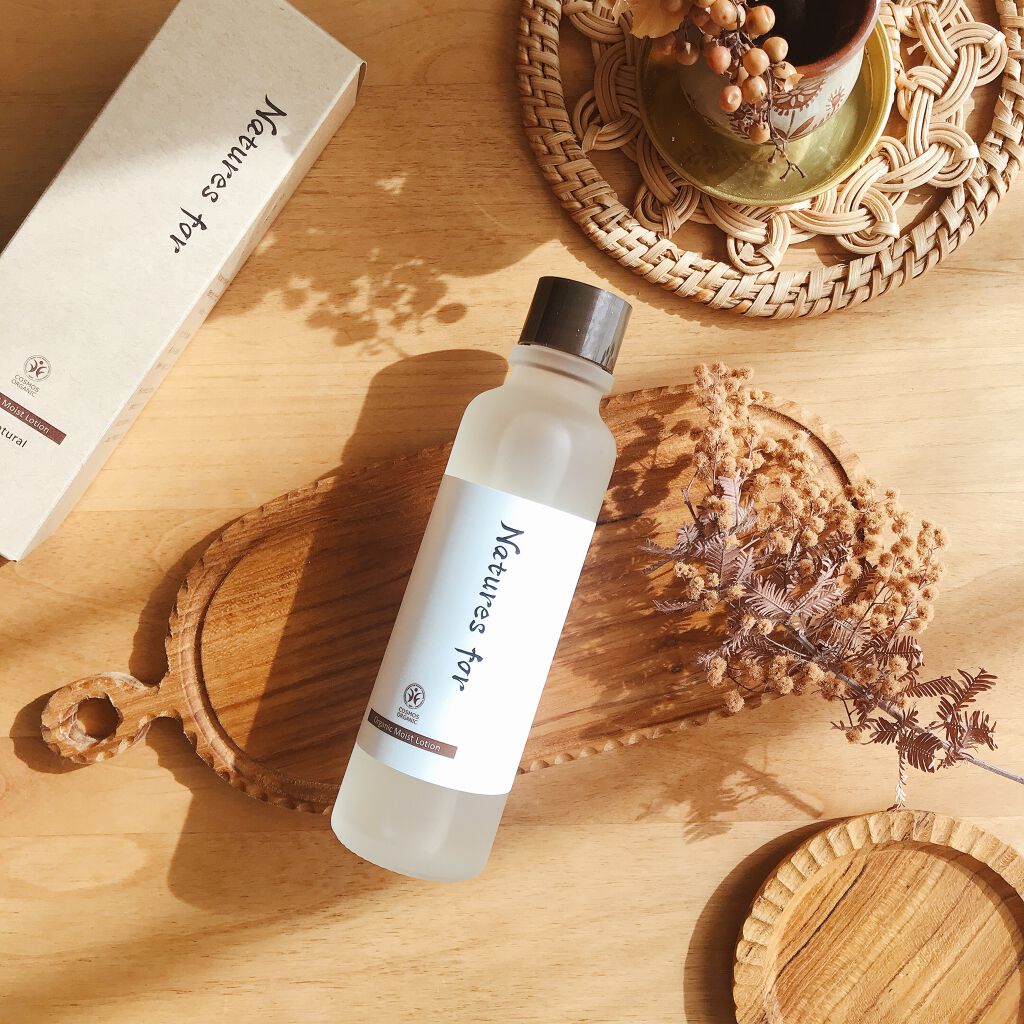 オーガニックモイストローション/Natures for/化粧水を使ったクチコミ（1枚目）