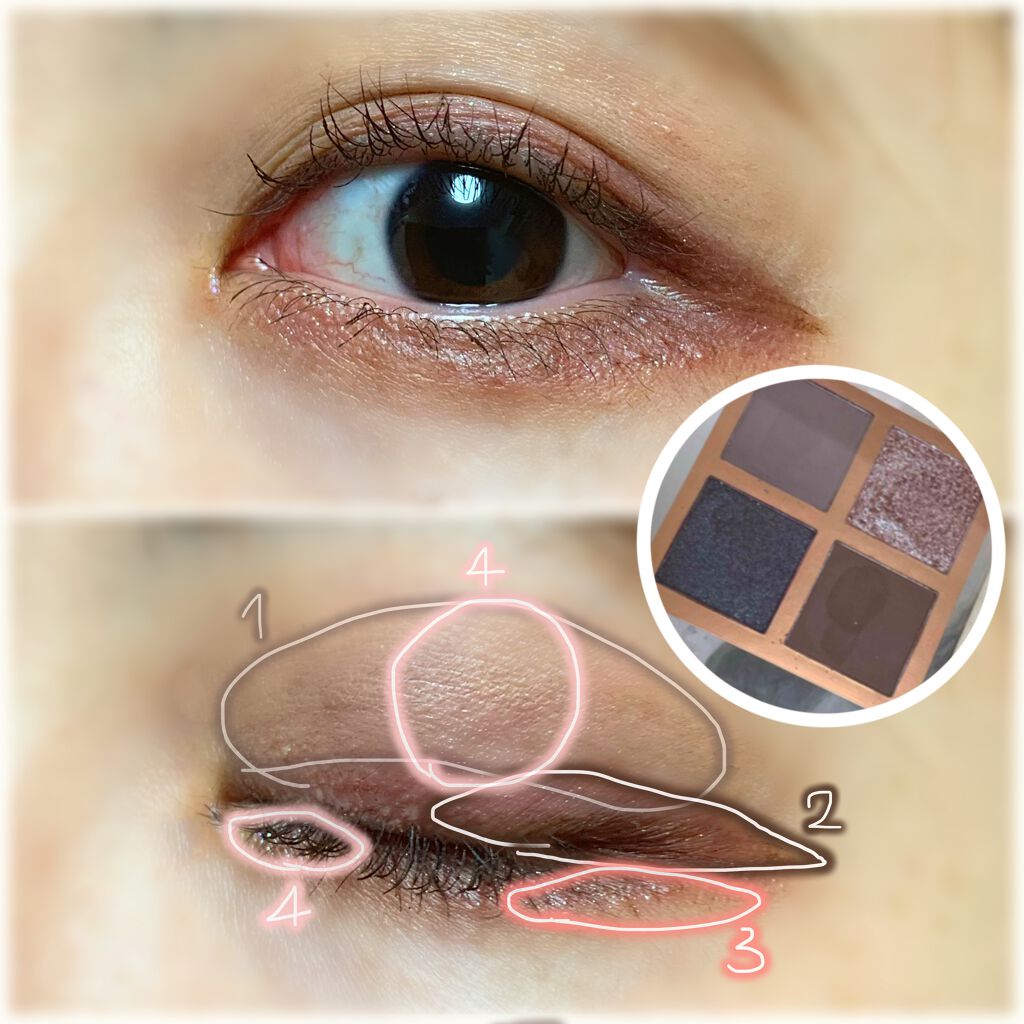 Venus Marble アイシャドウキャットシリーズ/Venus Marble/アイシャドウパレットを使ったクチコミ(3枚目)