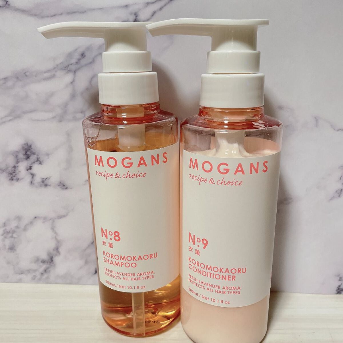 ノンシリコン アミノ酸 シャンプー/コンディショナー 衣薫(ころもかおる)/MOGANS/市販シャンプーを使ったクチコミ(1枚目)