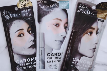 ウォータープルーフ リキッドアイライナー/CAROME./リキッドアイライナーを使ったクチコミ(2枚目)