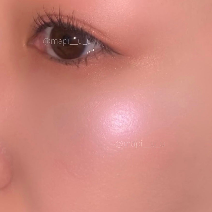 ミルクブリンハートライター/Colorgram/パウダーハイライトを使ったクチコミ(3枚目)