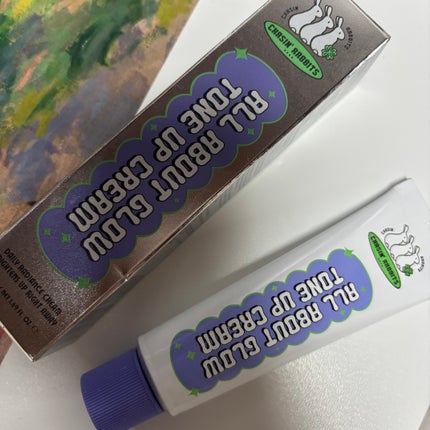 オールアバウトグロウトーンアップクリーム/CHASIN'RABBITS/化粧下地を使ったクチコミ(1枚目)